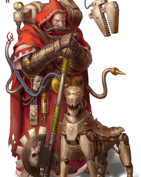 Cyber Mastiff Handler by Jason Juta 