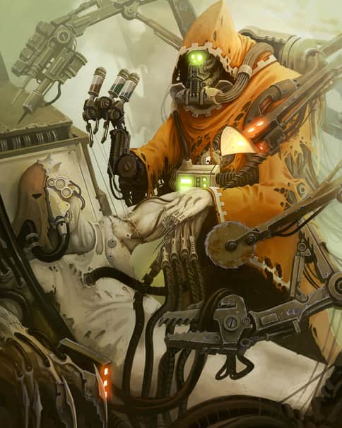 Dark Mechanicus Surgeon by Nikolaus Ingeneri 