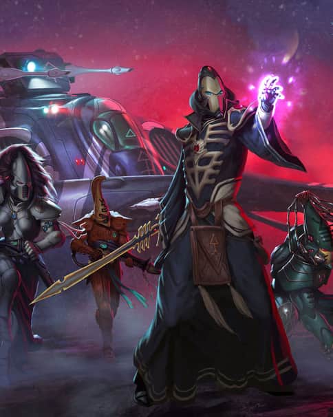 Eldar Faction Splash by Diego Gisbert Llorens 