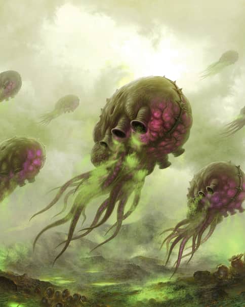 Toxic Spore Sacs by Alexandr Elichev 