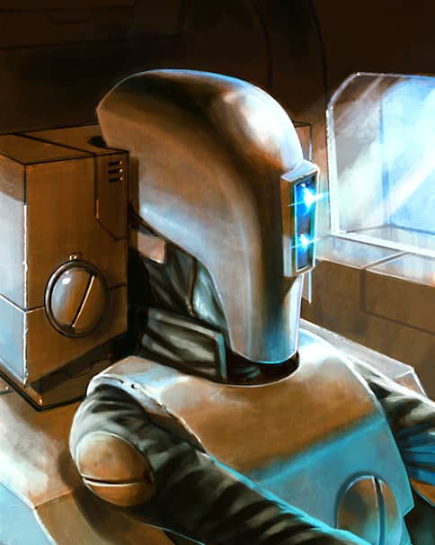 T’au Air Caste Pilot by Edouard Boccard
