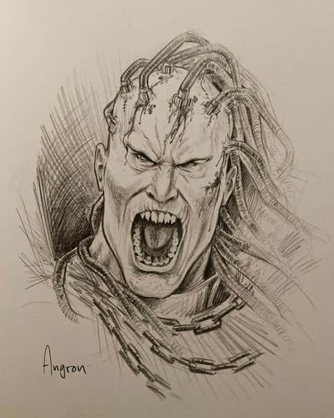 World Eaters: Angron by Cecilia Murillo Valdez 