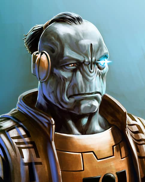 T’au Earth Caste Engineer by Edouard Boccard