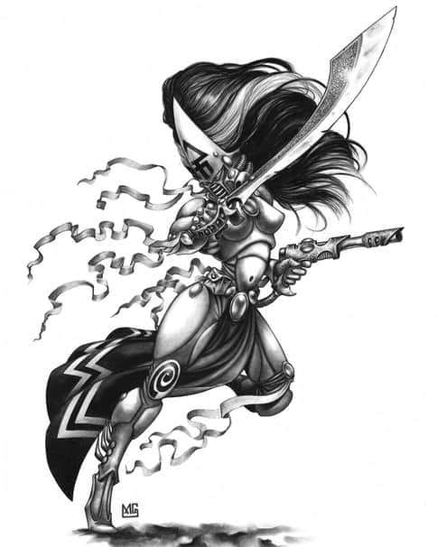 Howling Banshee by Mark Gibbons Howling Banshee by Mark Gibbons