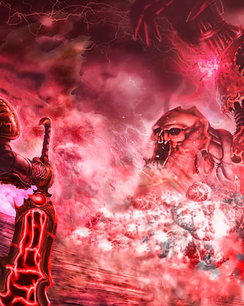 Kratos vs Chaos Titan by ListenerKz Kratos vs Chaos Titan by ListenerKz
