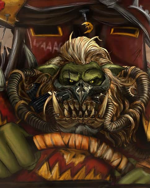 Mad Gork: The WAAAAAGH road! by Yuri Melentev 