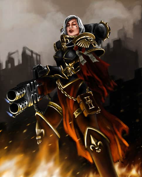 Martyred Lady: Heavy Flamer by Yosafat Bayupratama 
