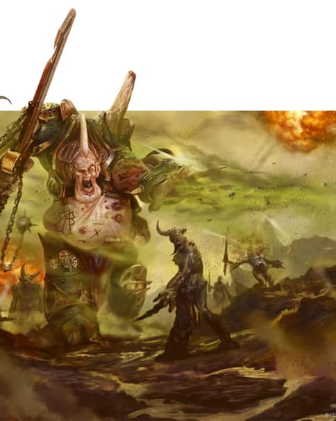 Nurgle Daemon Prince by Jake Murray