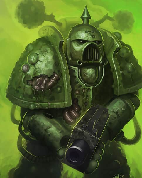 Death Guard Plague Marine by Greg Bobrowski Death Guard Plague Marine by Greg Bobrowski