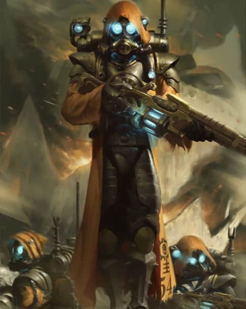 Skitarii by JiHun Lee