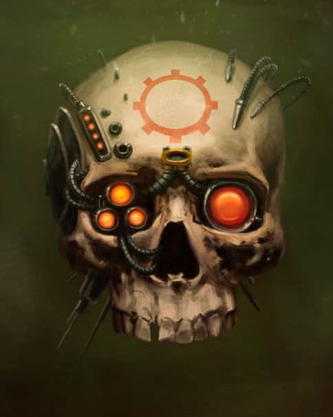 Skulls by Ruslan Korovkin 