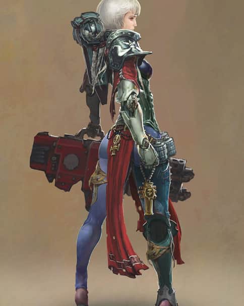 Sororitas by Pavel Zolotko 