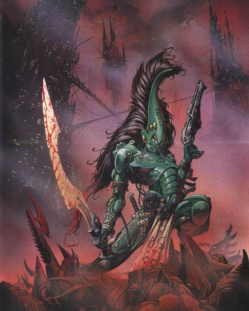 Striking Scorpions Exarch by Wayne Reynolds