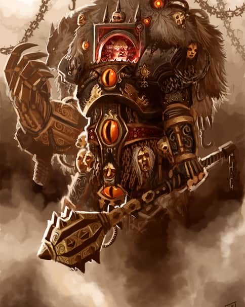 The Warmaster Horus by Lars Bundvad-Åmodt 