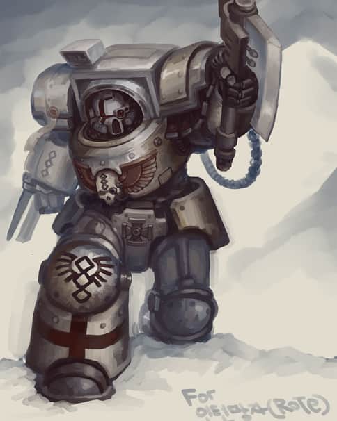 Apothecary in Terminator Armor by Kimplate