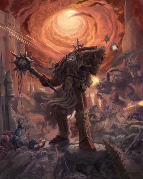 Lorgar by Jeff Porter 