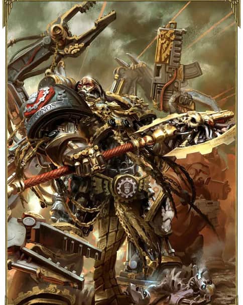 Iron Hands: Techmarine by Unknown Artists