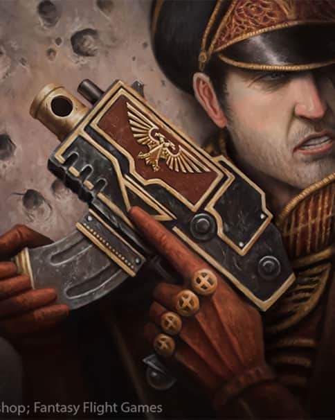Commissarial Bolt Pistol by Mark Bulahao 