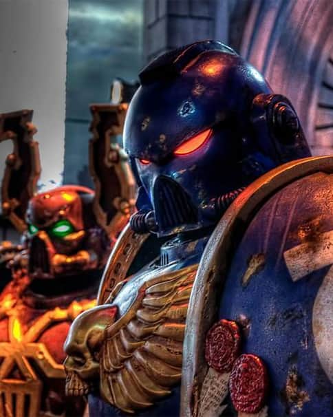 Ultramarines and Khorne by Relic Games
