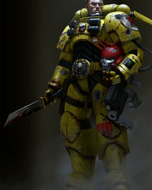 Imperial Fist Reiver by Boris Tsui 