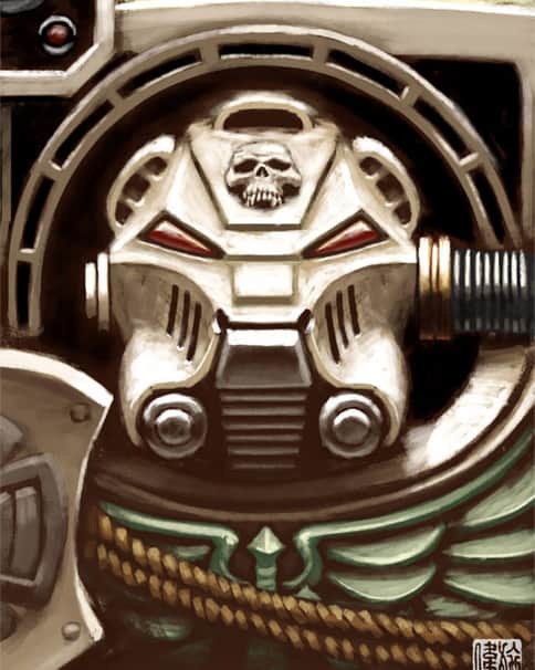 Warhammer 40k Portraits by Vicente Sivera Catala 