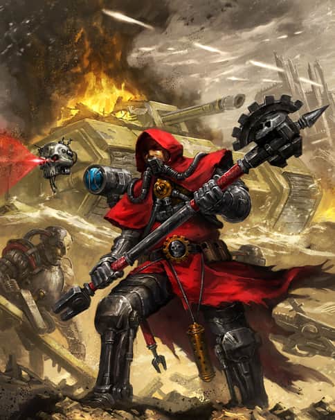 Ad Mech at Work by Ameen Naksewee 