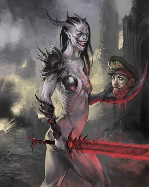 Slaanesh by William 