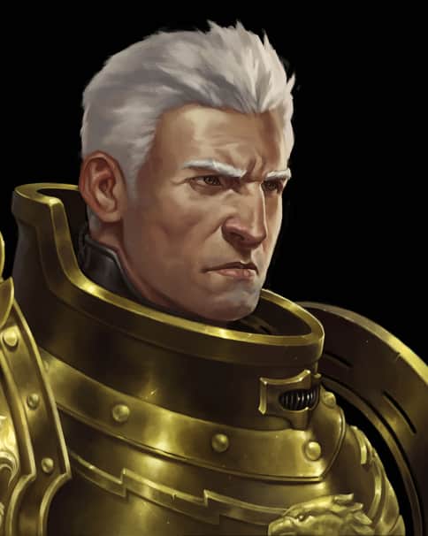 Rogal Dorn by Adrián Prado 