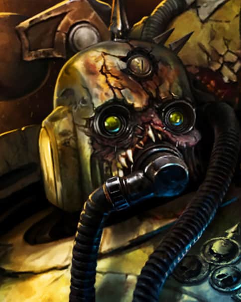 Plague Marine by Levente Rückert 