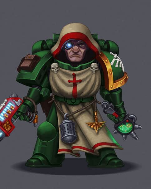 Chibi Dark Angel Sergeant by Alexandr Erohov 