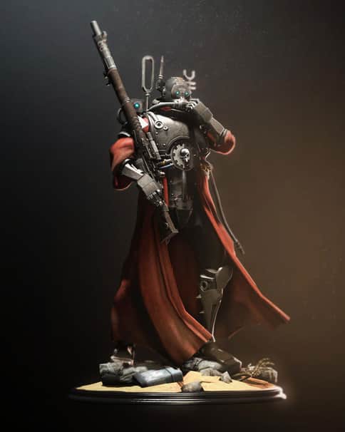 Skitarii Ranger by Alexandre Cadinot 