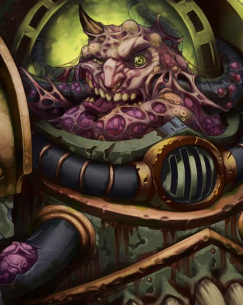 Nurgle Terminator by Alexandr Erohov 