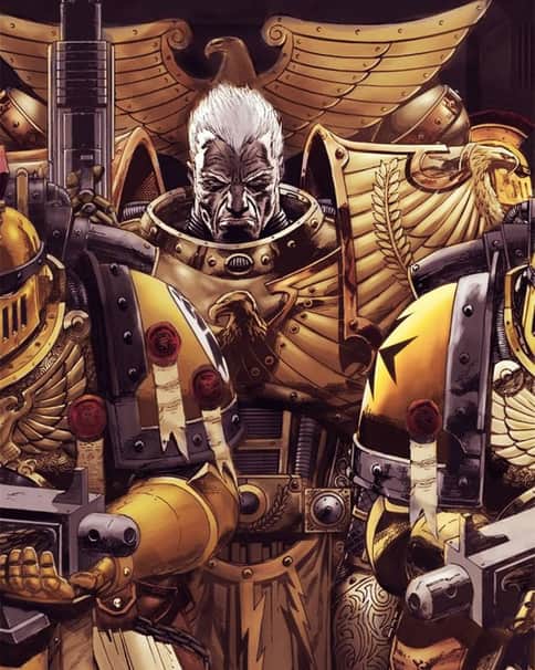 Rogal Dorn by Karl Richardson 