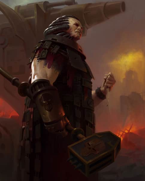 Primarch Perturabo by Mauro Belfiore 