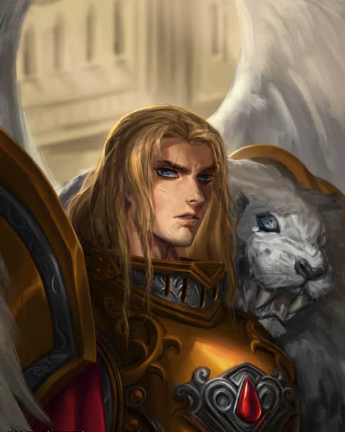 Young Sanguinius by Greg Mack 