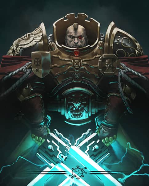 Shield-Captain Adeptus Custodes by BlocSanchez 