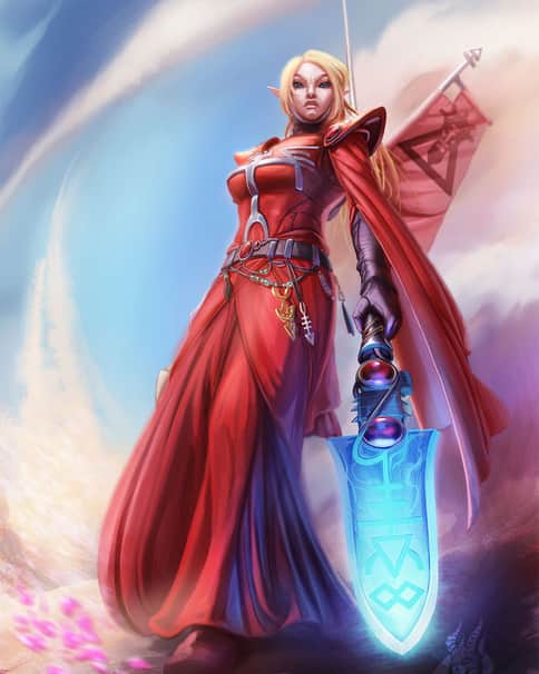 Telvae Ysethanis the Ynnari Farseer by Inkary 