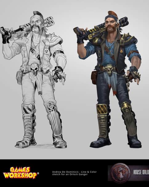 Orlock Ganger by Andrea De Dominicis