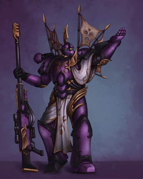 Slaanesh Sniper by James-Christopher Fauvelle 