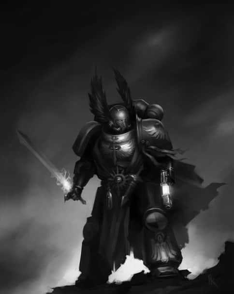Dark Angels Primaris Master by George Kvavadze Dark Angels Primaris Master by George Kvavadze