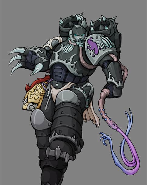 Slaanesh Raptor Champion by Dicey June 