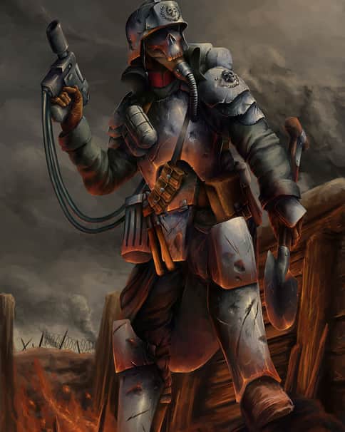 Trench Raider by Brilliane Feldo 