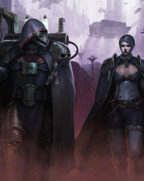 Inquisitors arrive on Terra by L J Koh 