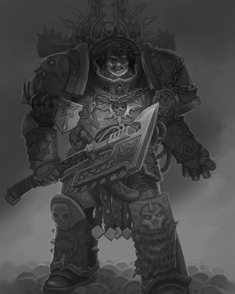 Khorne Marine by Konstantin Emelyanov 