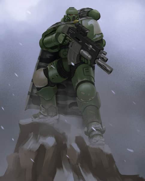 Primaris Raptor Marine by Boris Tsui Primaris Raptor Marine by Boris Tsui