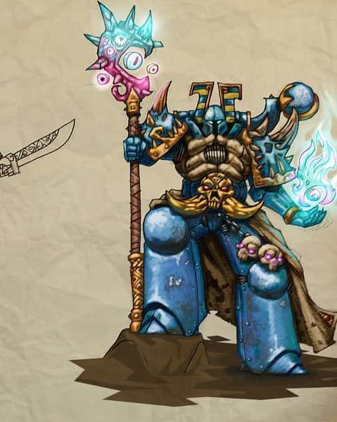 Old doodles – Thousand Sons by Alexandr Erohov 