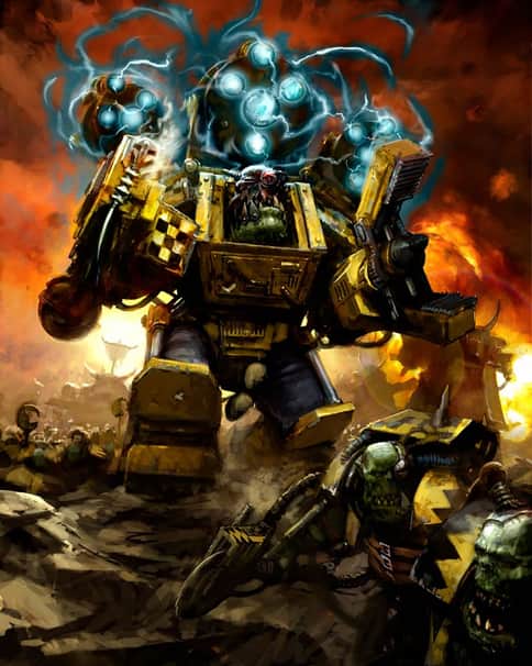 Big Mek in Mega Armour by Games Workshop Artists