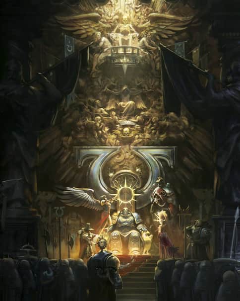 Guilliman Enthroned by Pedro Nunez 