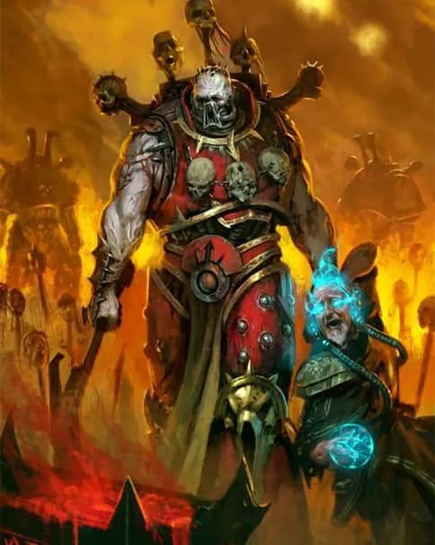 Khorne Berzerker by Diego Gisbert Llorens 