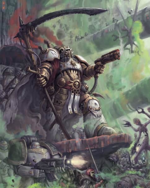 Mortarion, of the Death Guard by Jeff Porter 